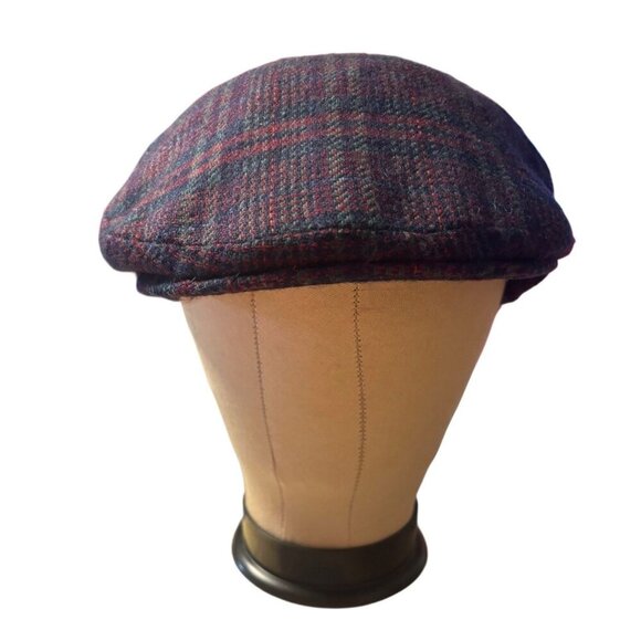 Hats of Ireland Castlebar Vtg 100% Lambswool Flat Cap, OSFM, Preppy Grandpacore - Picture 1 of 6
